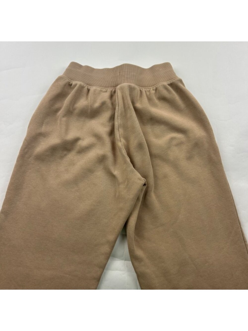 Nike Warm Sand Fleece High Rise Jogger Sweatpant XS - Picture 8 of 8